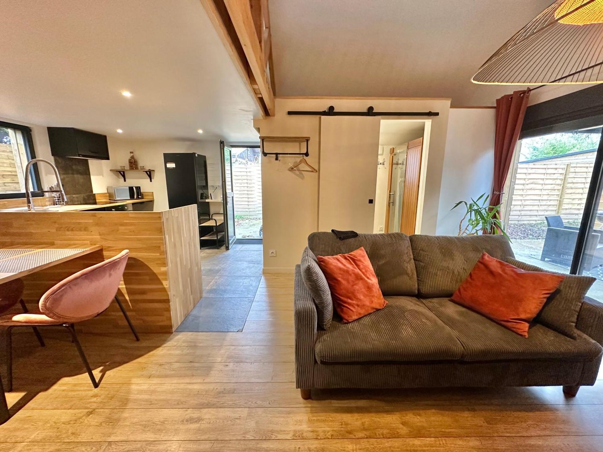 La Ptite Maison Proche Rouen La Vaupalière Buitenkant foto