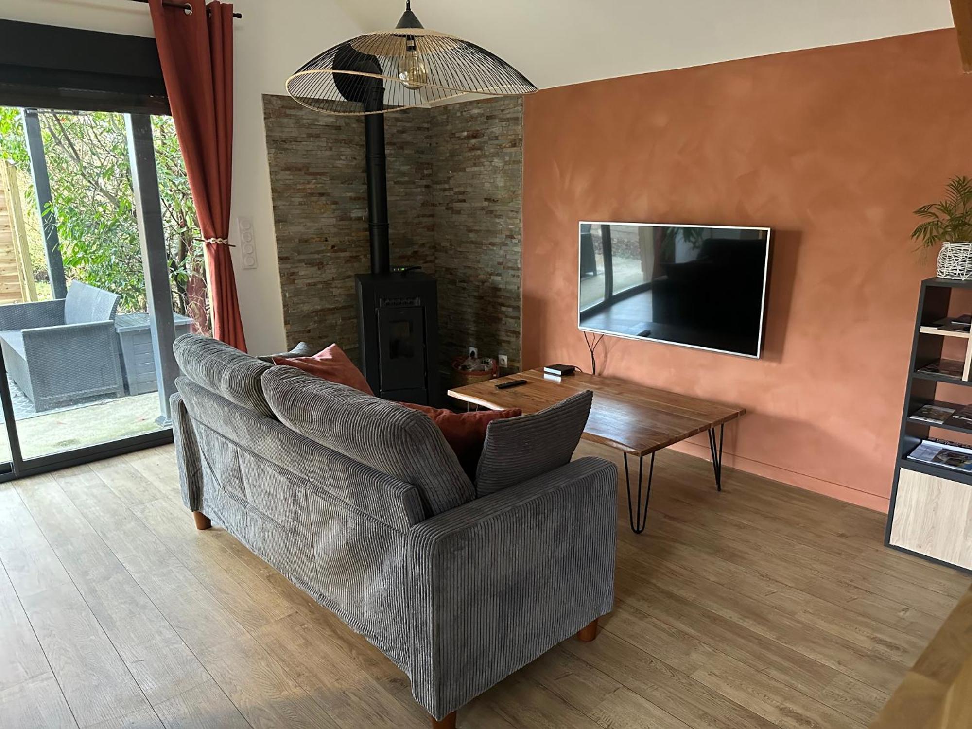 La Ptite Maison Proche Rouen La Vaupalière Buitenkant foto