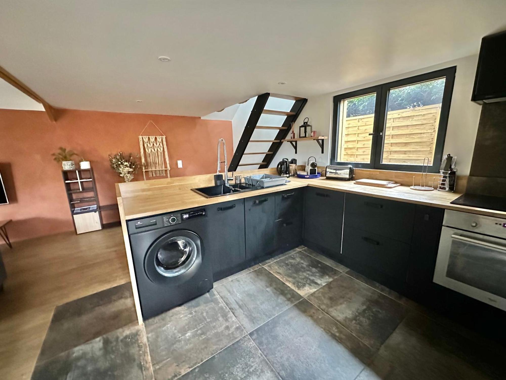 La Ptite Maison Proche Rouen La Vaupalière Buitenkant foto